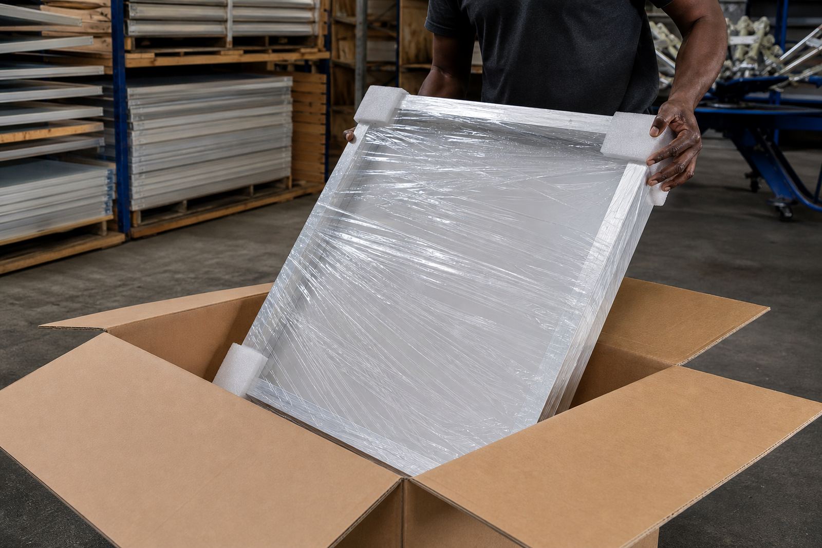 Packing Screens For Courier