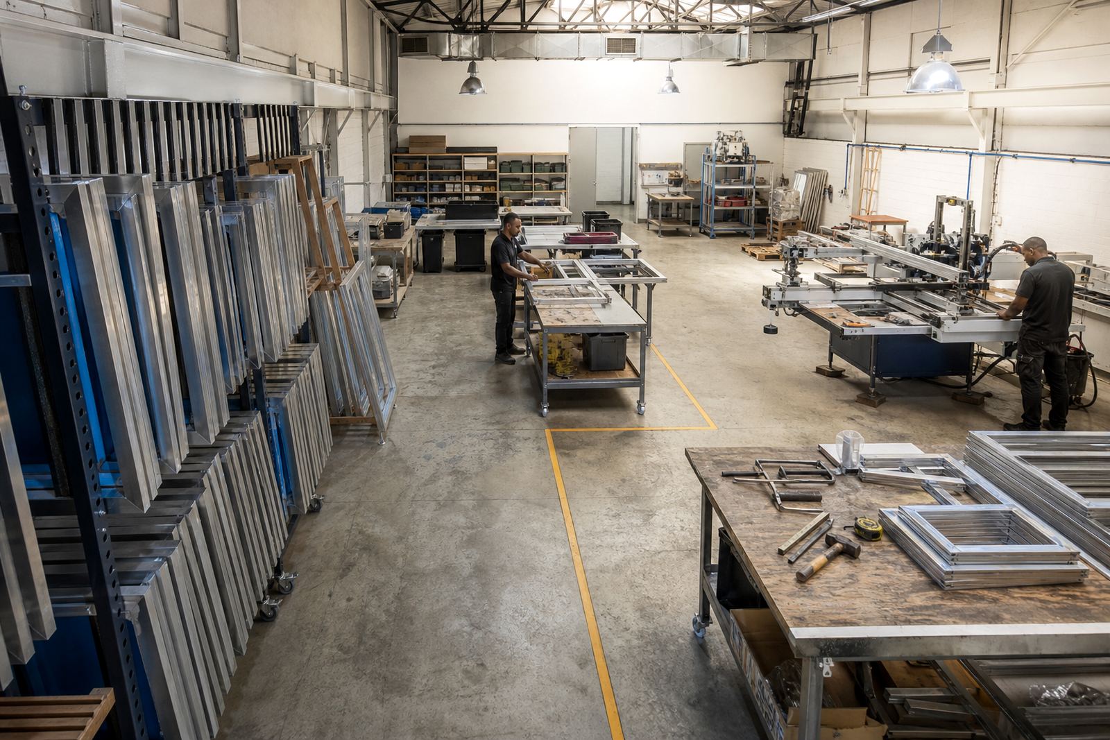 Small Shop Frame Planning