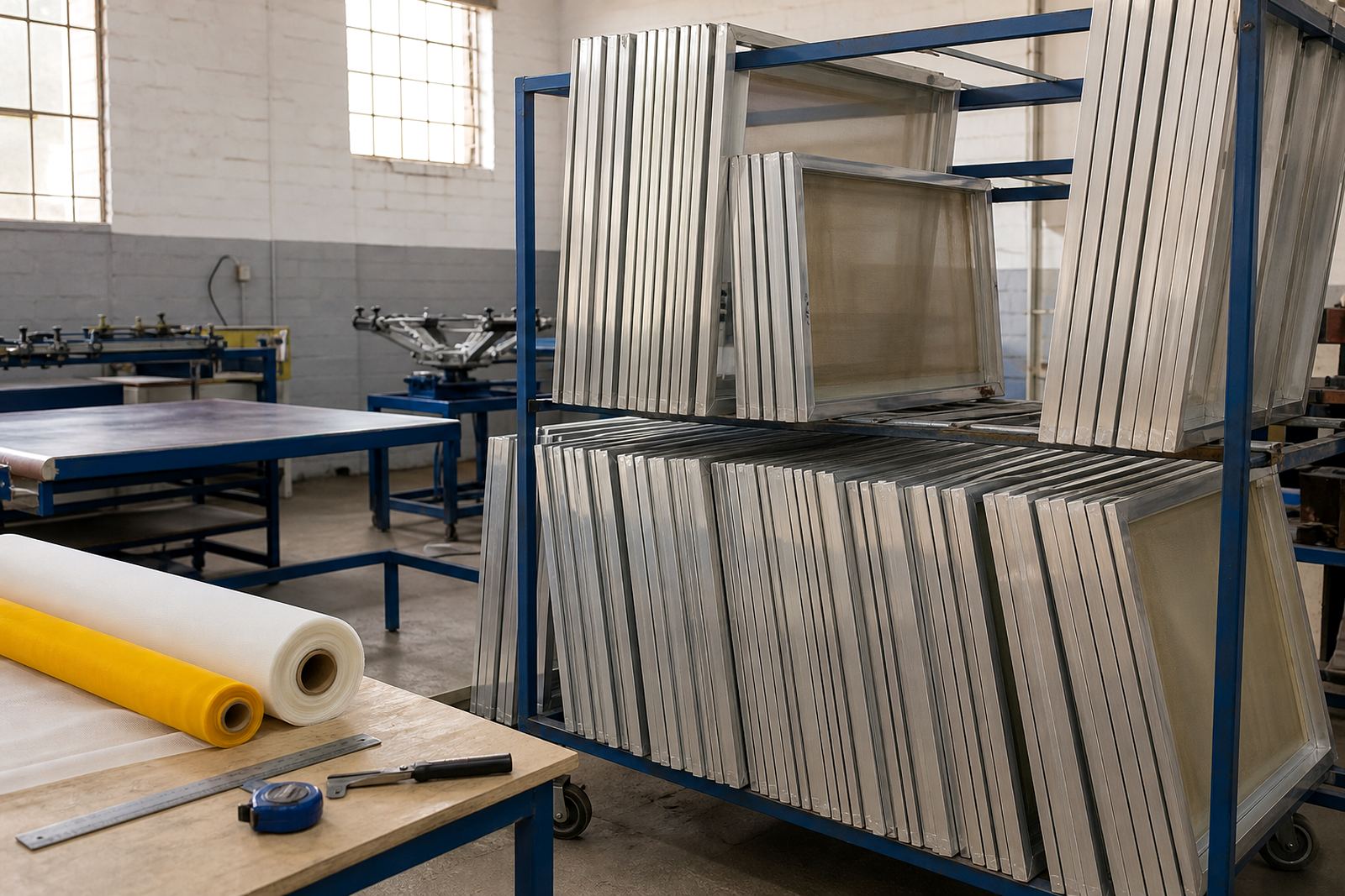 Screen Printing Frames