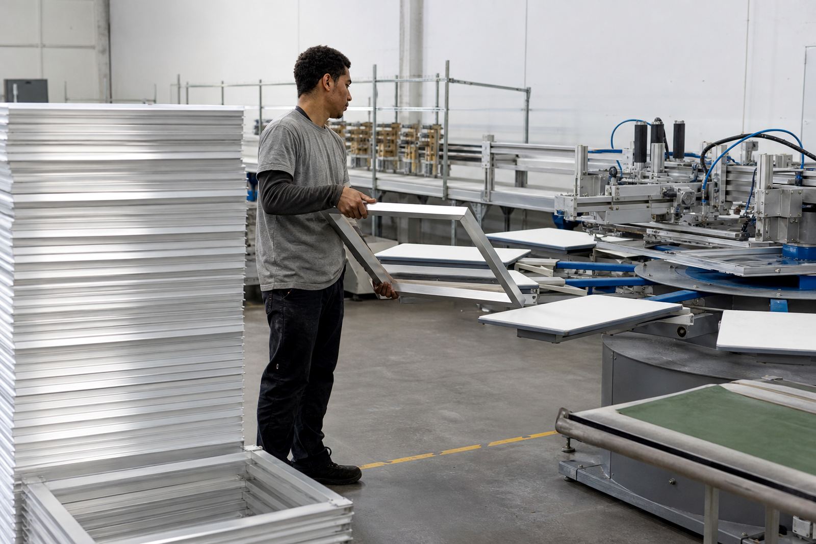 Auto Press Frame