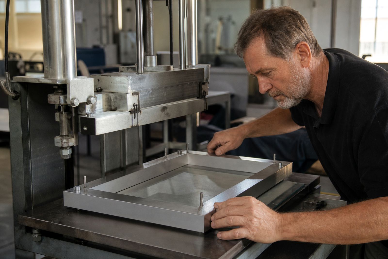 Manual Press Frame